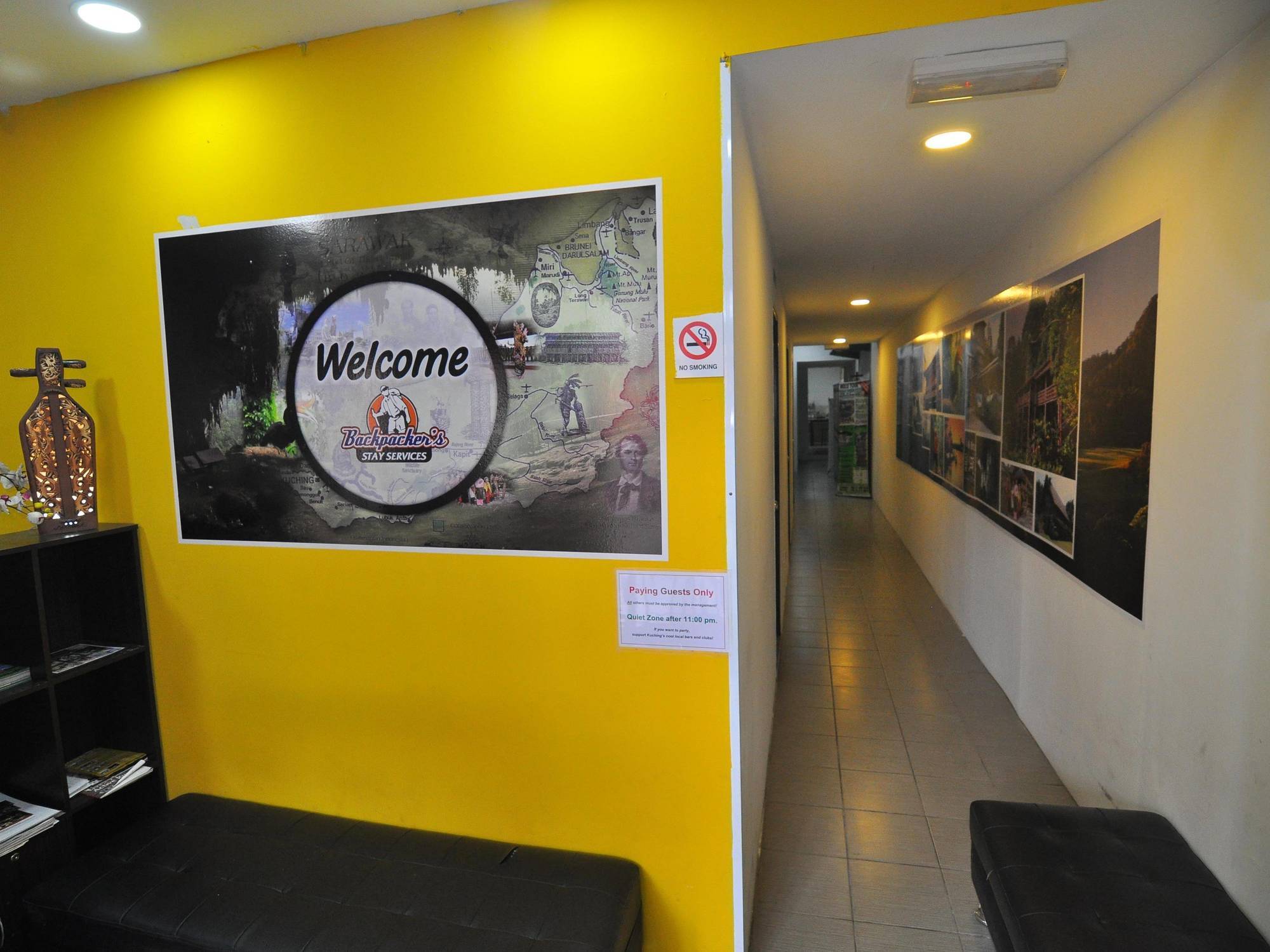 Spot On 89886 Backpacker'S Stay Services Kuching Exteriör bild